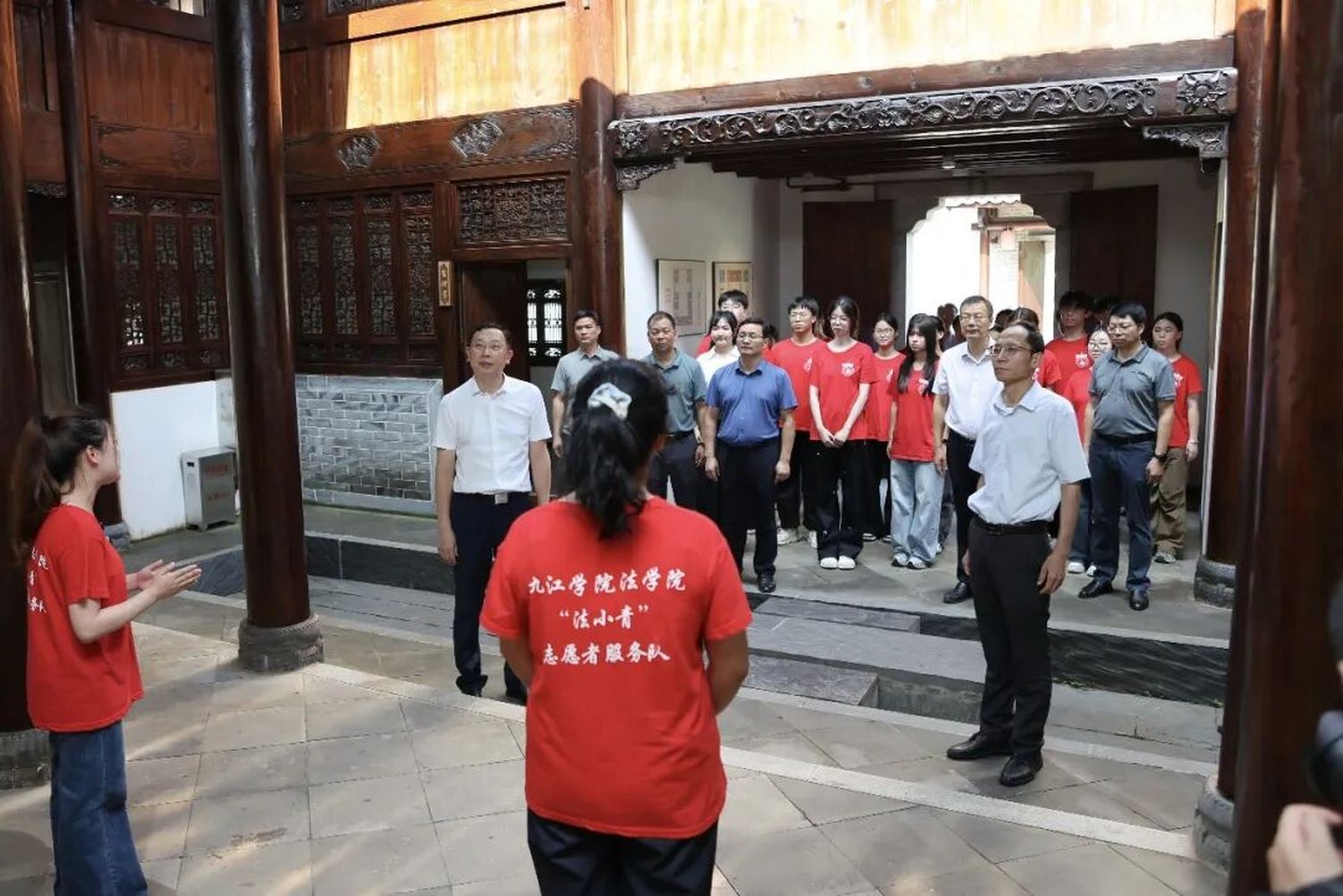 青春开讲!九江学院开展暑期大思政实践活动