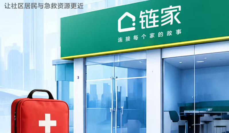 贝壳携手腾讯为经纪人做专业急救认证 打造“会救命的社区门店”