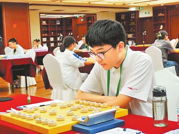 河南少年将战象棋世青赛
